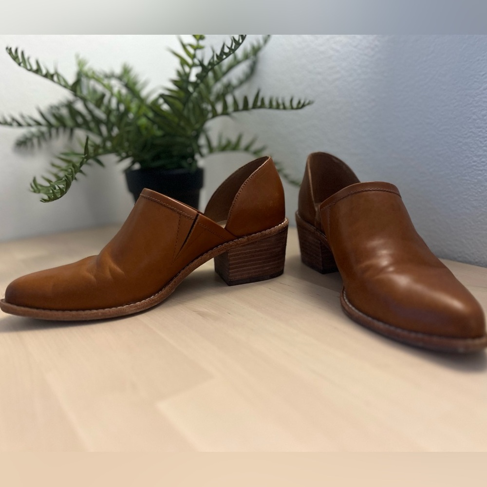 Madewell Size 8 Camel Booties